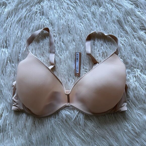 Skims Weightless Scoop Bra Sand Size 44C - Picture 1 of 11